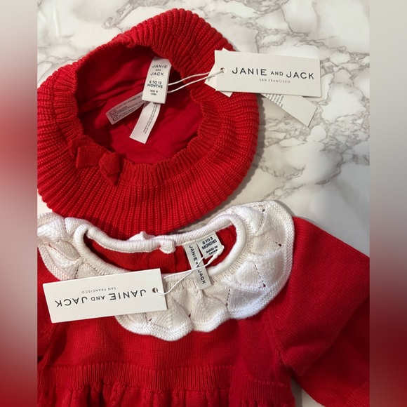 Sweater Dress and matching sweater beret hat - Picture 3 of 3